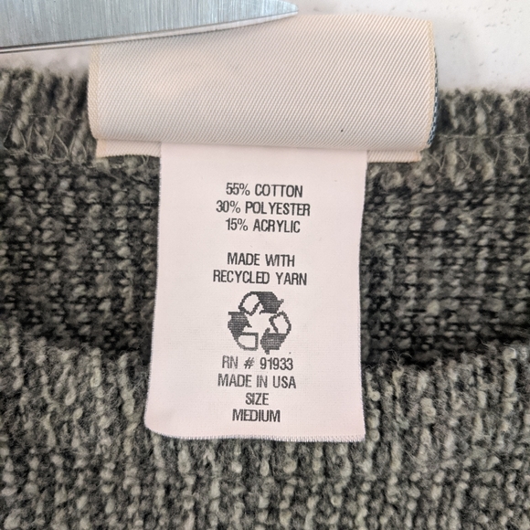 Early 2000s Grunge Outdoor Grand Canyon Logo Oversized Soft Ribbed Sweater - Picture 7 of 8